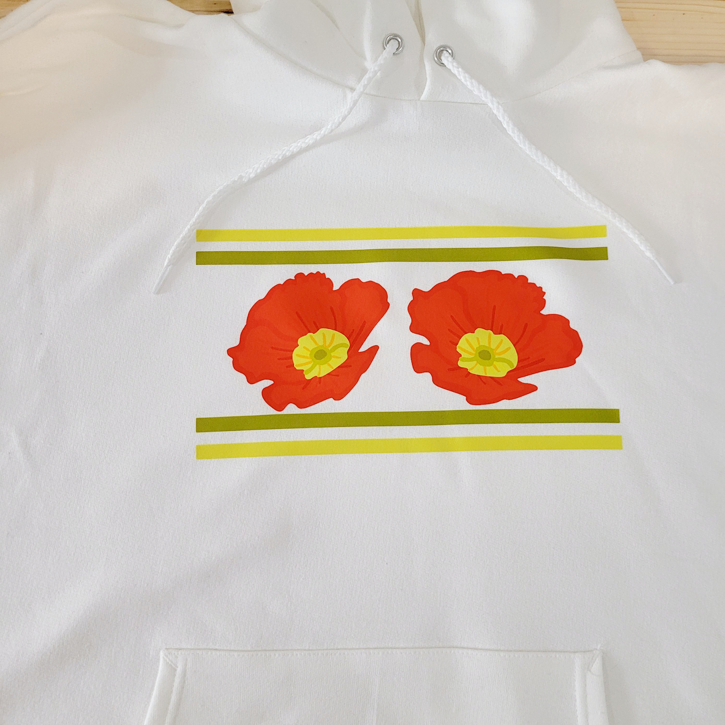 Poppy Times Two Hoodie